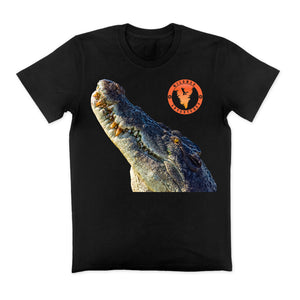 'Casanova' Croc Tee Black