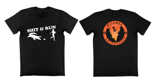 Wildman Shit & Run Tee - Black