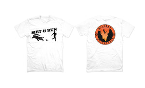 Wildman Shit & Run Tee - White